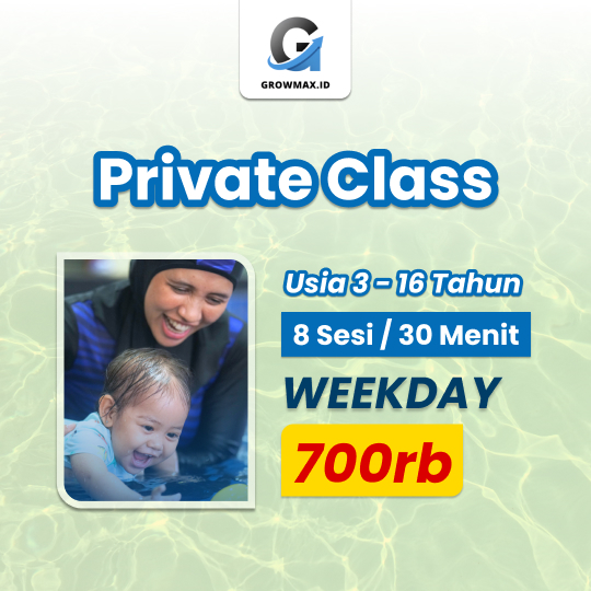 Growmax Private Class Weekday 8 Sesi 30 menit